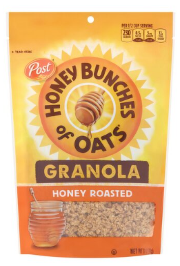 Post Honey Bunches of Oats Honey Roasted Granola, 11 oz