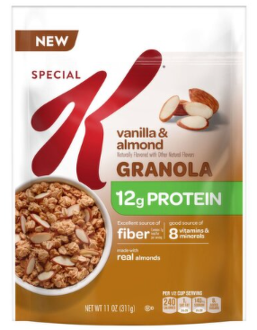 Special K Vanilla & Almond Granola, 11 oz
