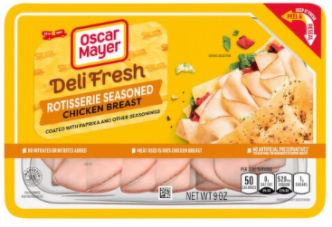 Oscar Mayer Deli Fresh Rotisserie Seasoned Chicken Breast, 9 oz
