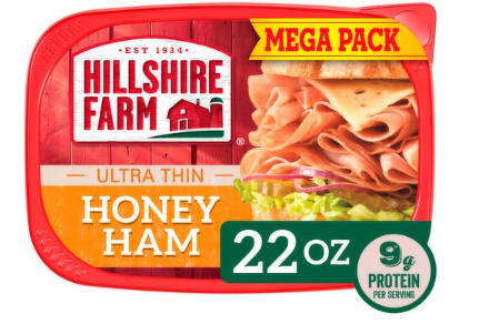 Hillshire Farm Ultra Thin Sliced Honey Ham Sandwich Meat, 22 oz