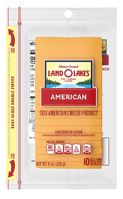 Land O Lakes Deli American Cheese Product, 10 count, 8 oz
