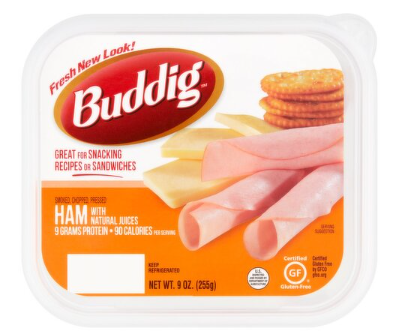 Buddig Ham with Natural Juices, 9 oz