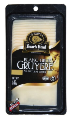 Boar's Head Blanc Grue Gruyere Cheese, 7 oz