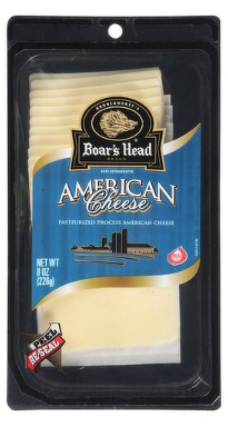 Boar's Head White American Cheese, 8 oz