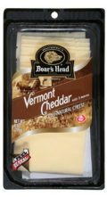 Boar's Head White Vermont Cheddar Cheese, 8 oz