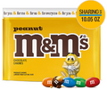 M&M's Peanut Chocolate Candies Sharing Size, 10.05 oz