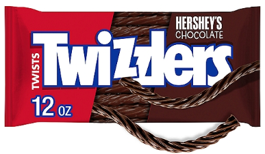Twizzlers Twists Hershey's Chocolate Candy, 12 oz