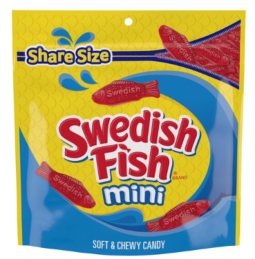 Swedish Fish Mini Soft & Chewy Candy Share Size, 12 oz