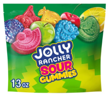 Jolly Rancher Original Sours Gummies Candy, 13 oz