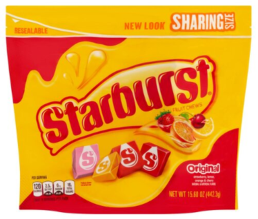 Starburst Original Fruit Chews Sharing Size, 15.60 oz