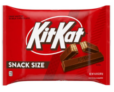 KIT KAT® Crisp Wafers in Milk Chocolate Snack Size, 10.78 oz