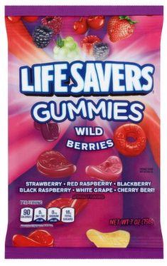 Life Savers Wild Berries Gummies, 7 oz