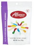 Albanese 12 Flavor Mini Gummi Worms, 9 oz