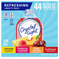 Crystal Light Refreshing Drink Mix Variety Pack, 44 count, 4.18 oz