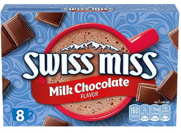 Swiss Miss Milk Chocolate Flavor Hot Cocoa Mix, 1.38 oz, 8 count
