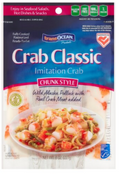 Trans Ocean Chunk Style Classic Imitation Crab, 8 oz