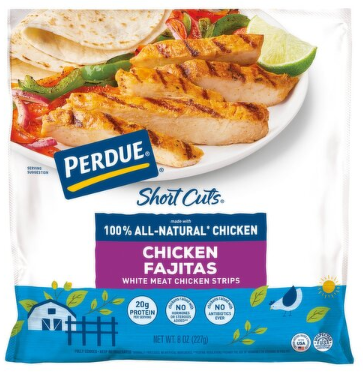 Perdue Short Cuts Grilled Fajita Carved Chicken Breast Skinless with Rib Meat, 8 oz