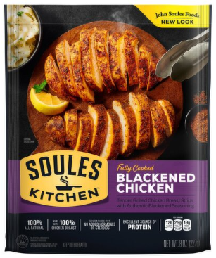 Soules Kitchen Blackened Chicken Breast Strips, 8 oz