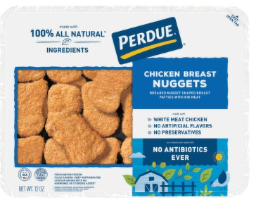 Perdue Chicken Breast Nuggets, 12 oz