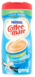 Nestlé Coffee-Mate Sugar Free French Vanilla Coffee Creamer, 10.2 oz